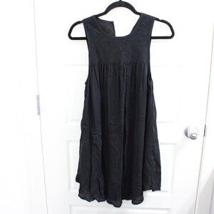 ARITZIA Wilfred Allier Black Babydoll Shift Dress Size XXS